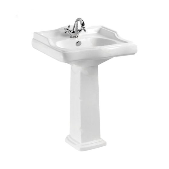 LT-339P white pedestal-basins
