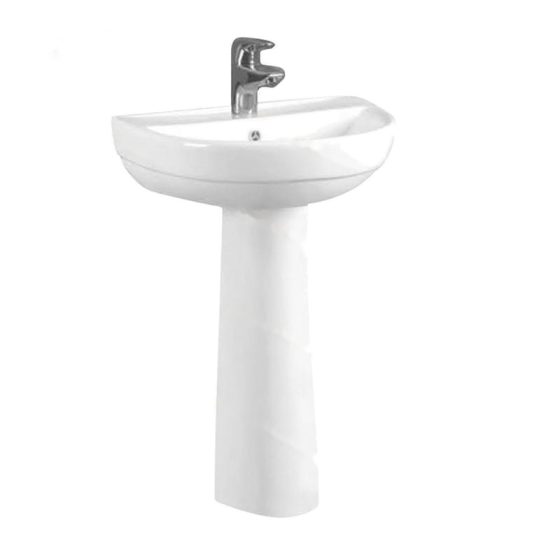 LT-340P white pedestal-basins
