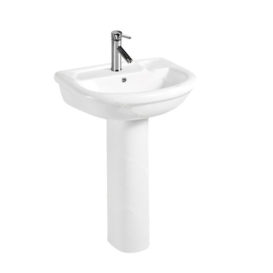 LT-342P white pedestal-basins
