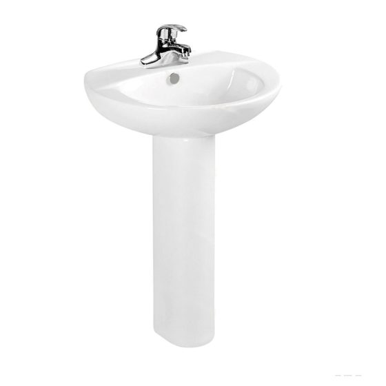 LT-345P white pedestal-basins