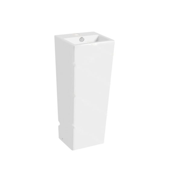LT-347 white pedestal-basins
