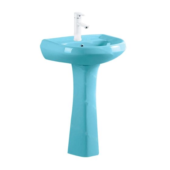LT-349P-CG-BU colored pedestal-basins