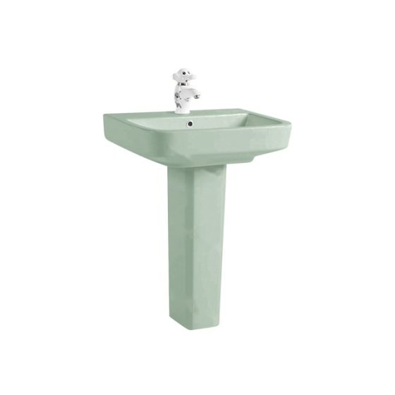 LT-350P-CG-AG patterned pedestal-basins