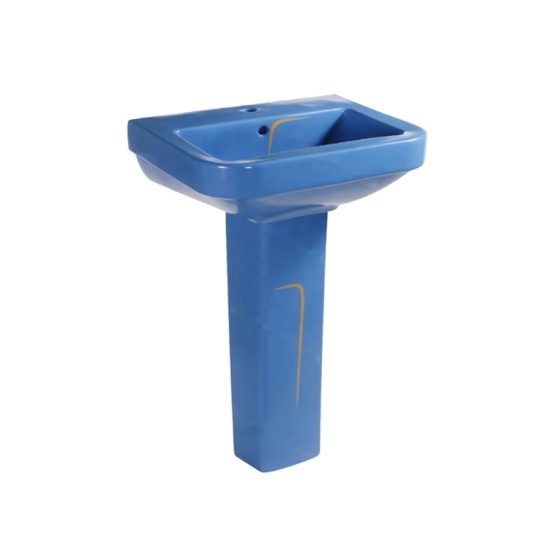 LT-350P-CG-BUGL colored pedestal-basins