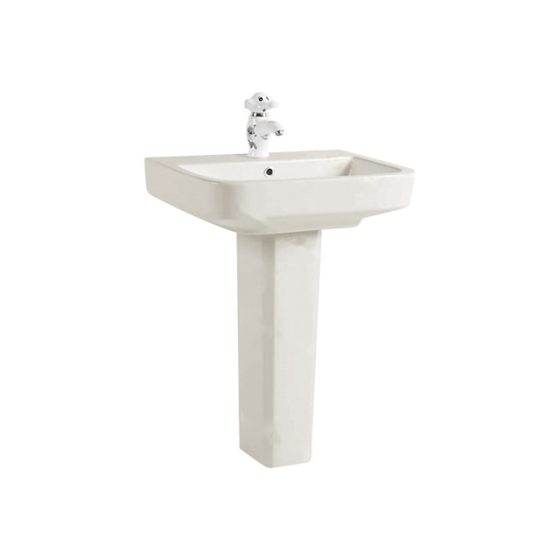 LT-350P-CG-IV white pedestal-basins
