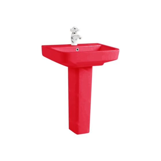 LT-350P-CG-R colored pedestal-basins