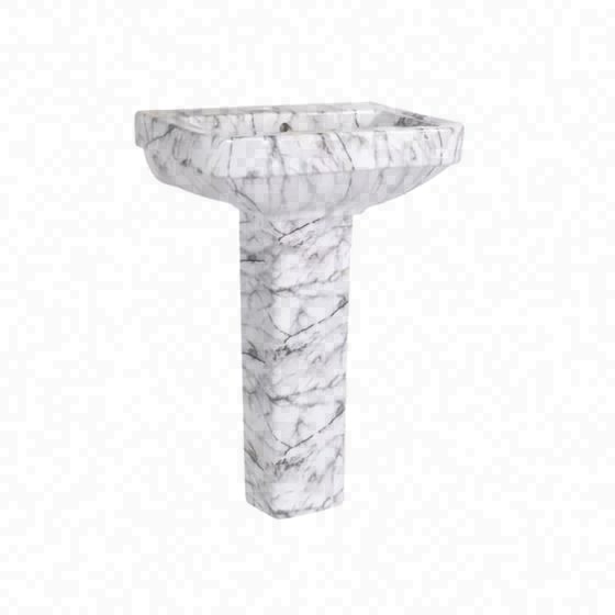 LT-350P-DP-CT1 white pedestal-basins
