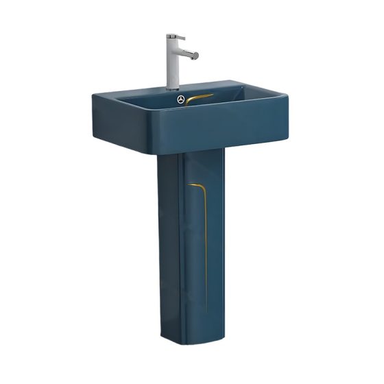 LT-352P-CG-DBU colored pedestal-basins