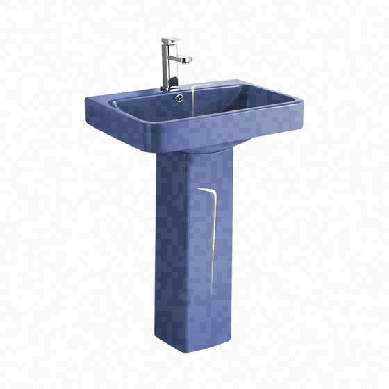 LT-354P-CG-BU colored pedestal-basins