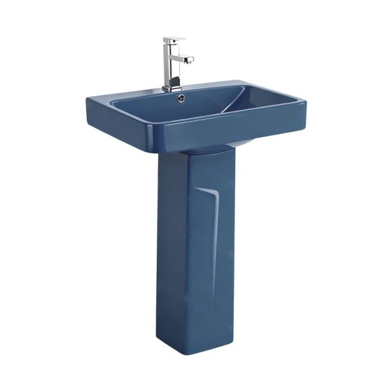 LT-354P-CG-BU1 colored pedestal-basins