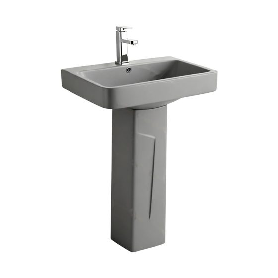 LT-354P-CG-DG grey pedestal-basins