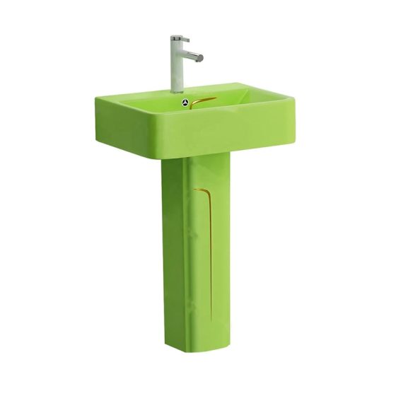 LT-354P-CG-GG gold pedestal-basins