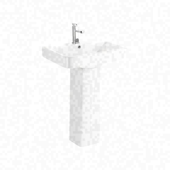 LT-354P-GI-G white pedestal-basins