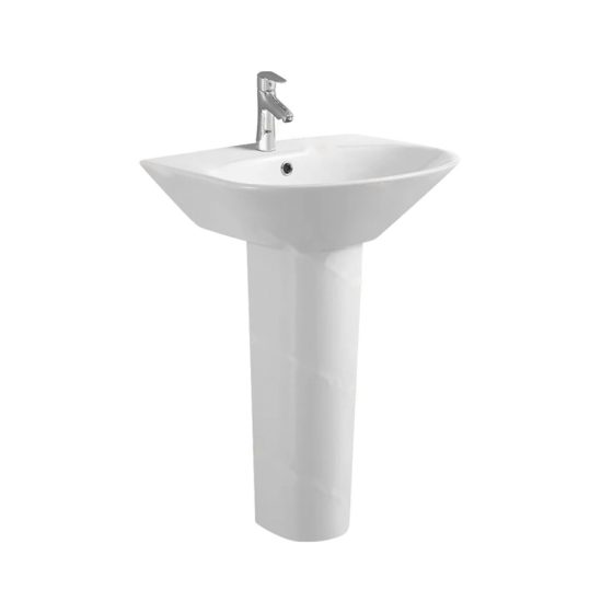 LT-355P white pedestal-basins