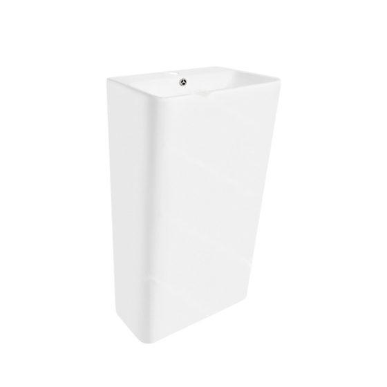 LT-358 white pedestal-basins