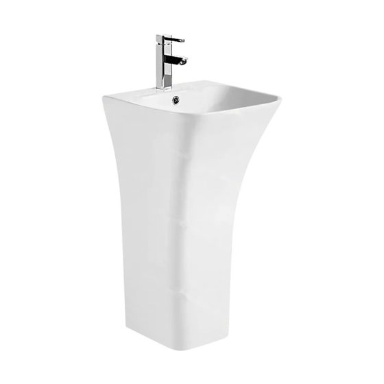 LT-361 white pedestal-basins