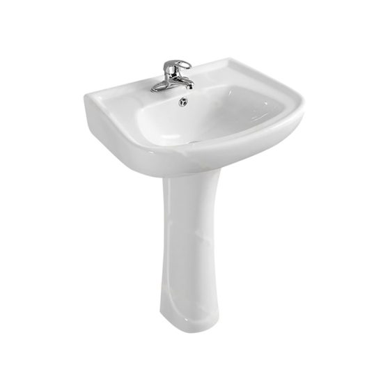 LT-361P white pedestal-basins