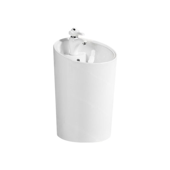 LT-362 white pedestal-basins