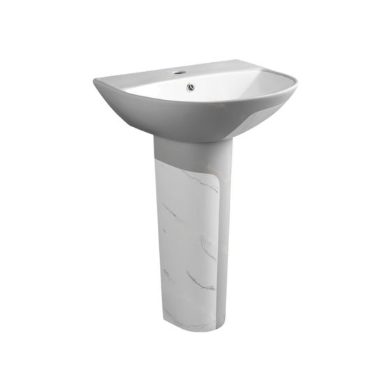 LT-362P-DP-WLG patterned pedestal-basins