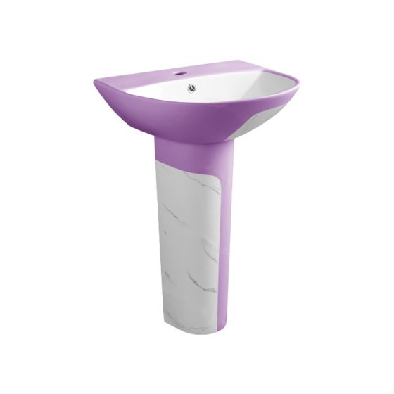 LT-362P-DP-WR colored pedestal-basins