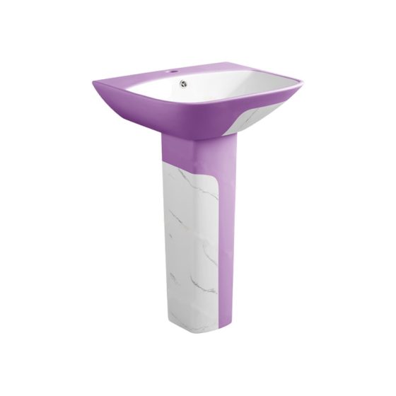 LT-363P-DP-WR colored pedestal-basins