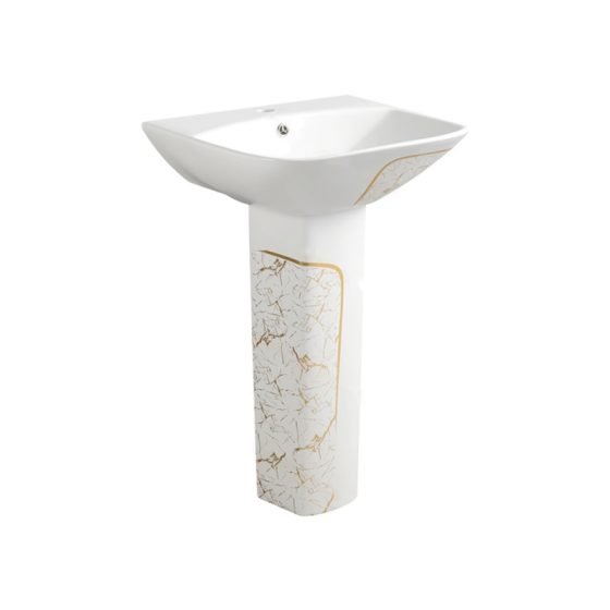 LT-363P-GID-WG1 white pedestal-basins