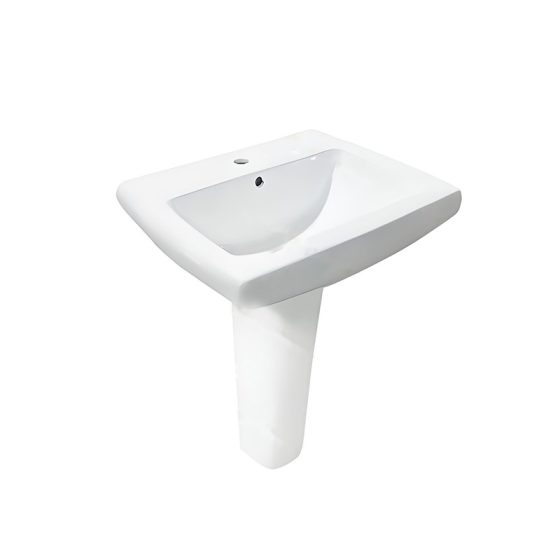 LT-364P white pedestal-basins