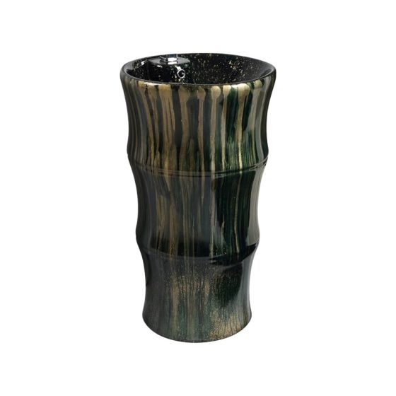 LT-366-RS-CBR black pedestal-basins