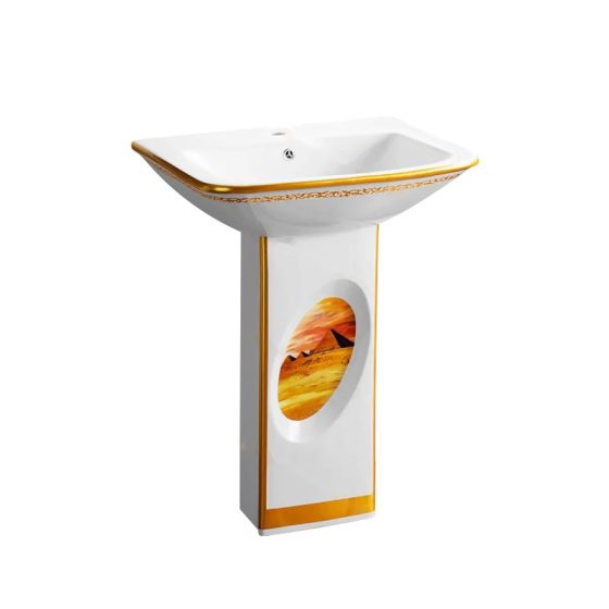 LT-366P-GID-WG2 colored pedestal-basins