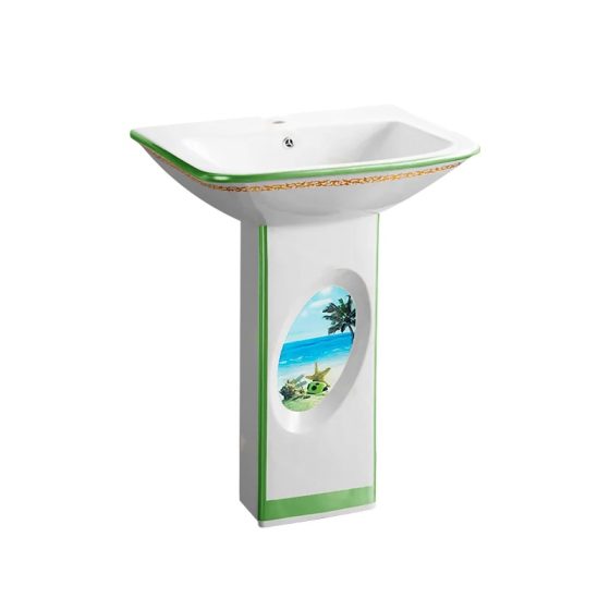 LT-366P-GID-WGG patterned pedestal-basins