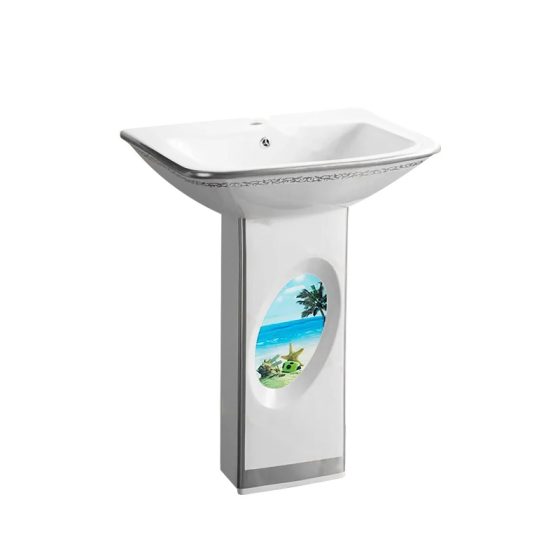 LT-366P-GID-WSG1 colored pedestal-basins