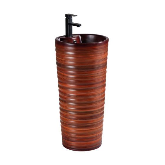 LT-367-RS-CT-36 colored pedestal-basins