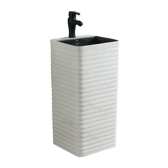 LT-368-FG-UWNBL grey pedestal-basins