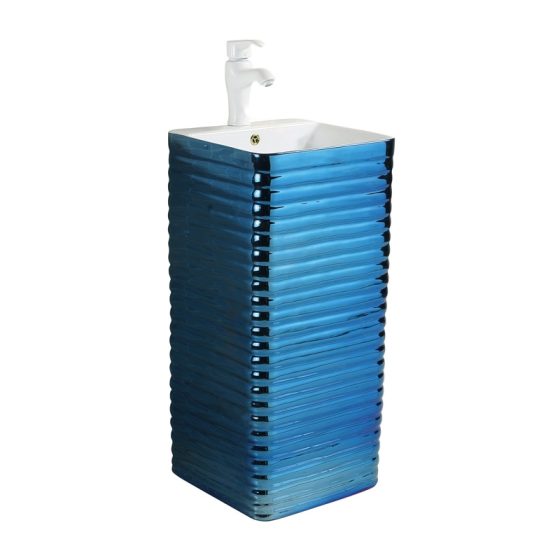 LT-368-GI-UBUNW colored pedestal-basins
