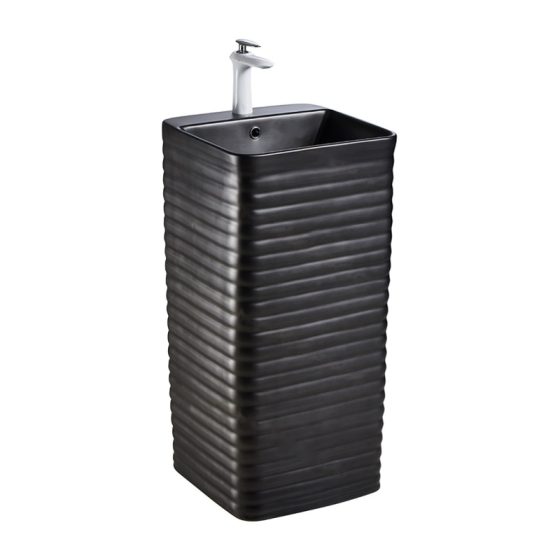 LT-368-RS-TBL black pedestal-basins