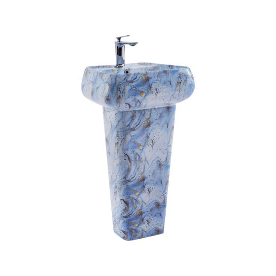 LT-368P-DP-CT5 colored pedestal-basins