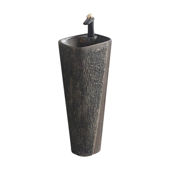 LT-369-RS-DB black pedestal-basins