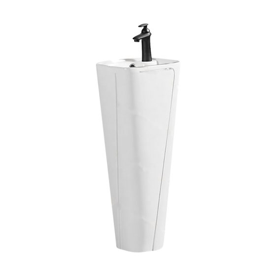 LT-369 white pedestal-basins