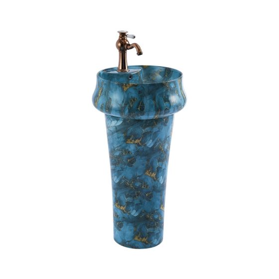 LT-369P-DP-CT1 colored pedestal-basins