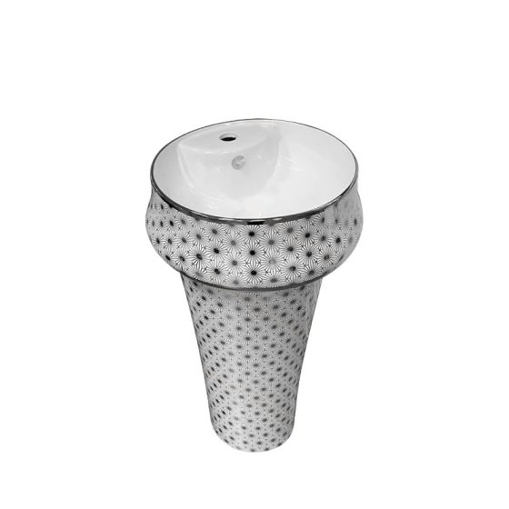 LT-369P-GID-SGW1 patterned pedestal-basins