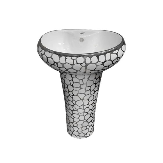 LT-370P-GID-SGW1 patterned pedestal-basins