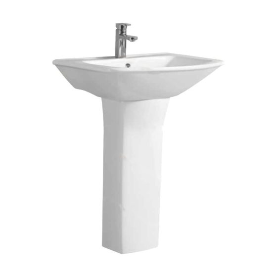 LT-372P white pedestal-basins