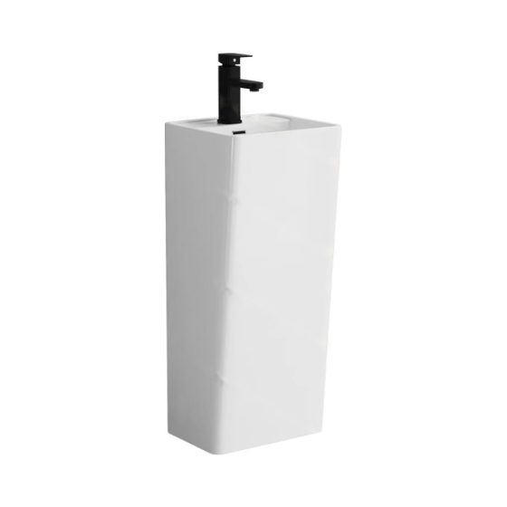 LT-379 white pedestal-basins