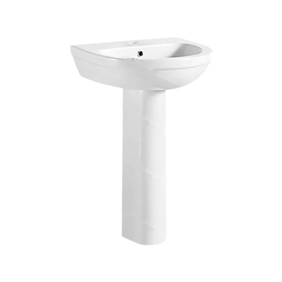 LT-379P white pedestal-basins