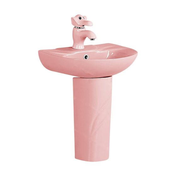 LT-380P-CG-LP colored pedestal-basins