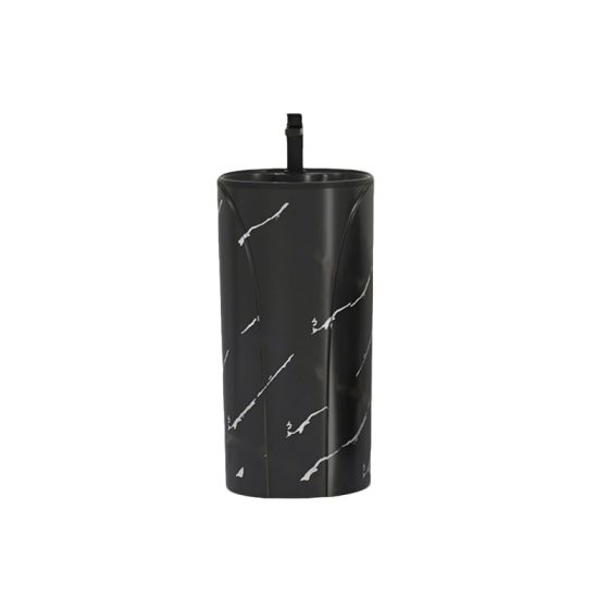 LT-384-DP-BL black pedestal-basins
