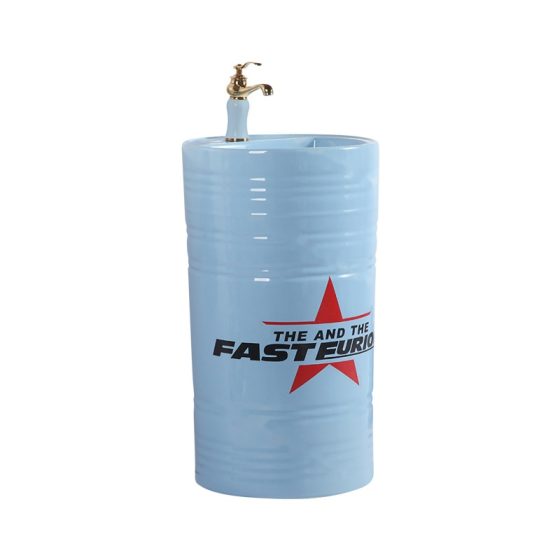 LT-386-CG-BU colored pedestal-basins