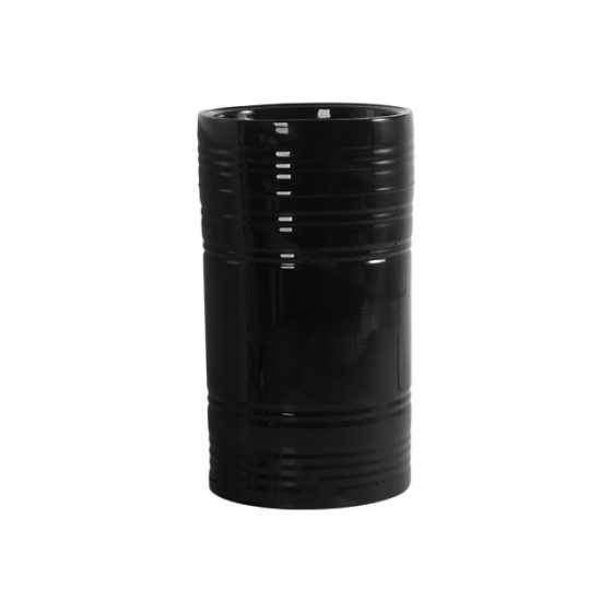 LT-386A-CG-BL black pedestal-basins