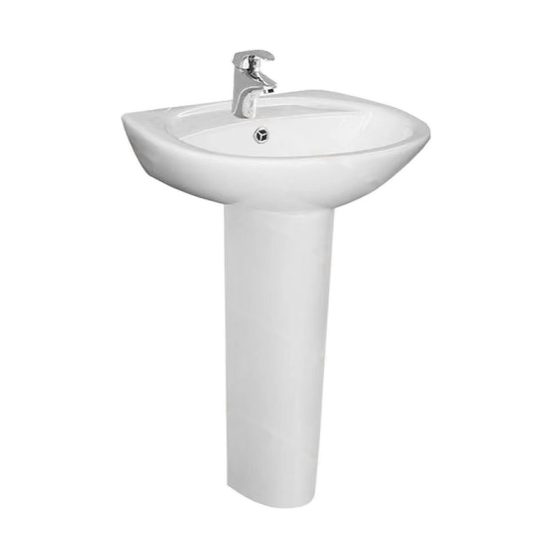 LT-388P white pedestal-basins
