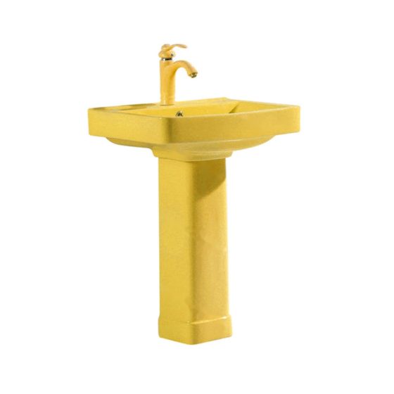 LT-389P-CG-Y gold pedestal-basins